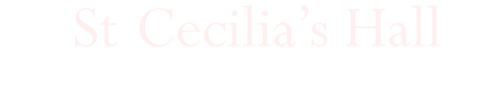 St Cecilia's Hall